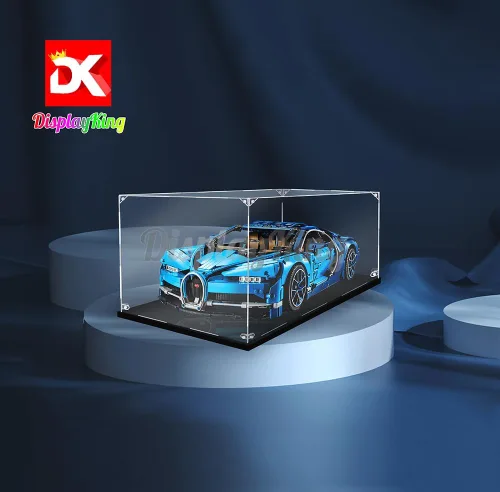 Miniatura 2 de Vitrina acrílica para Lego Bugatti Chiron 42083 (Lego Set no incluido) (sin fondo)
