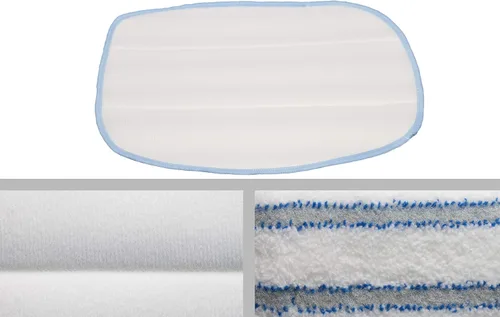 Miniatura 3 de Almohadillas de microfibra para fregona McCulloch MC1375, MC1385, compatibles con McCulloch A1375-101 (paquete de 12)