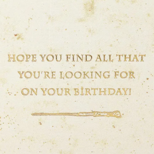Miniatura 3 de Tarjeta de cumpleaños Papyrus de Harry Potter (Encuentra todo lo que buscas)