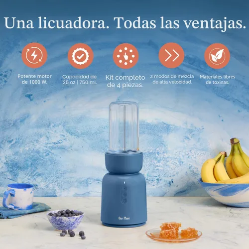 Miniatura 2 de Our Place - Licuadora Splendor - 1000W de alta potencia Cuchillas ultra afiladas 2 modos de mezcla Incluye juego de taza personal de 25 oz