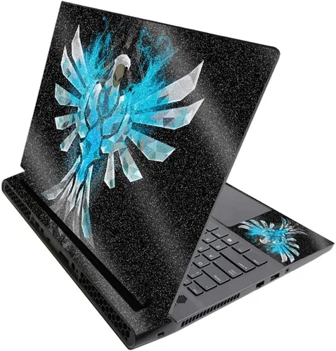 Miniatura 397 de MightySkins - Skin brillante con purpurina para Alienware M17 R3 (2020) y M17 R4 (2021) - Diversión de los años 90 Acabado duradero con purpurina