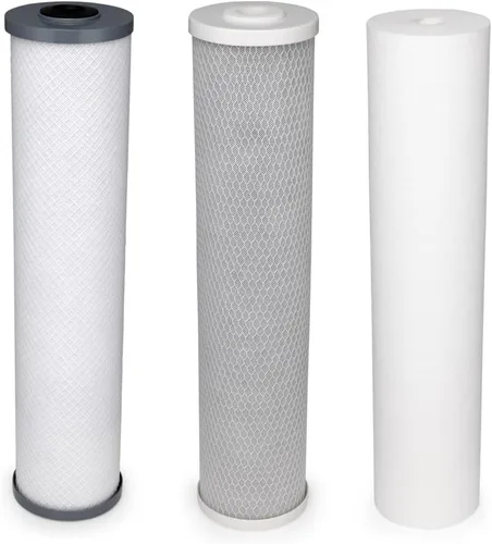 Miniatura 8 de BLACK+DECKER Sistema de filtro de agua para toda la casa Antiincrustante Sistema de filtración de 3 etapas para toda la casa, filtro anti-escala