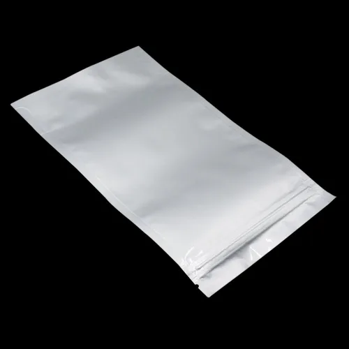 Miniatura 5 de FERENLI 50 piezas de papel de aluminio puro plateado de 7.1 x 10.2 pulgadas para bolsas de Mylar con cremallera, bloqueo de almacenamiento