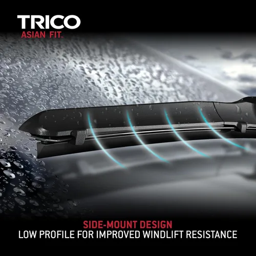 Miniatura 6 de TRICO Solutions™ Asian Fit - Limpiaparabrisas de repuesto automotrices de alto rendimiento de 24 y 18 pulgadas, paquete de 2, para modelos selectos