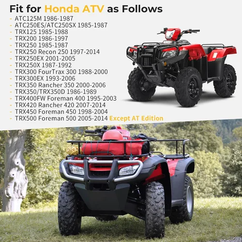 Miniatura 2 de M MATI 1 pieza Botón de tapa reversa para Honda FourTrax 300 Rancher 350 420 Foreman 400 450 500 Recon 250 TRX300EX TRX250EX TRX250X TRX350 TRX250