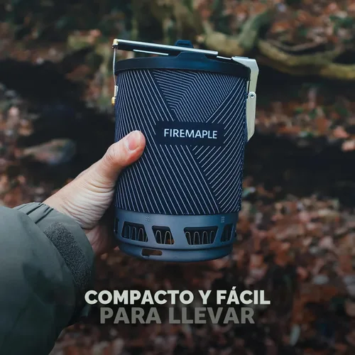 Miniatura 5 de Estufa portátil Fire-Maple Star X2 Pro para mochileros y campamentos - Herramienta de cocina de campamento rápida, compacta y eficiente para Negro