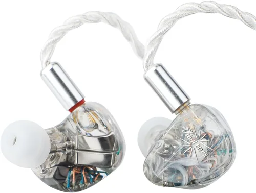 Miniatura 10 de Linsoul Kiwi Ears Orchestra Lite Performance - Monitor intraauditivo personalizado de 8BA IEM con cable OFC desmontable de cobre libre de oxígeno