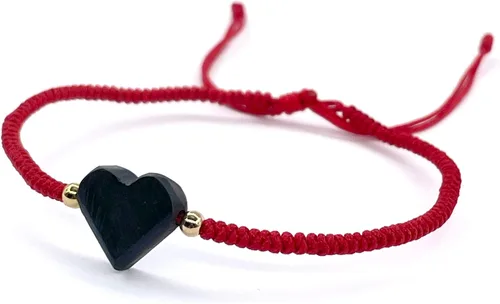 Miniatura 13 de Red String Protection Bracelet for Women Against Evil Eye Genuine Jet Stone Azabache Contra el Mal de Ojo