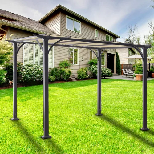 Miniatura 7 de Windscreen4less 2 x 2 pies, toldo de sol resistente de 480GSM impermeable con borde recto para toldo al aire libre, bloque UV para césped, patio