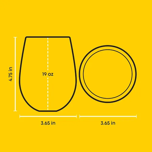 Miniatura 2 de JoyJolt Star Wars™ - Vasos para casco sin tallo, juego de 4 vasos grandes de vidrio de 19 onzas, regalos de cocina de guerra y coleccionables