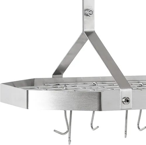 Miniatura 3 de Cuisinart Chef's Classic - Estante para ollas de pared estilo barra de 33 pulgadas, bronce aceitado