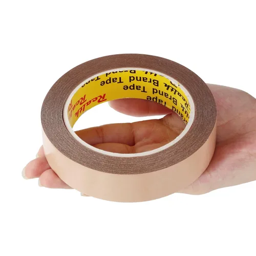 Miniatura 4 de Realth Cinta adhesiva de doble cara de 1 pulgada x 50 pies, fuerte adhesivo 9495 transparente 300LSE para reparación de teléfonos de cuero, trabajo