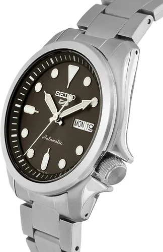 Miniatura 2 de Seiko 5 Sports SRPE51K1 - Reloj automático con esfera gris de 3281ft Blanco Vestido