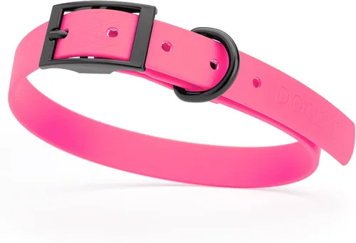 Miniatura 99 de Dogline Biothane - Collar impermeable para perro con hebilla de liberación rápida, resistente cincha de nailon recubierta con resistente y a prueba