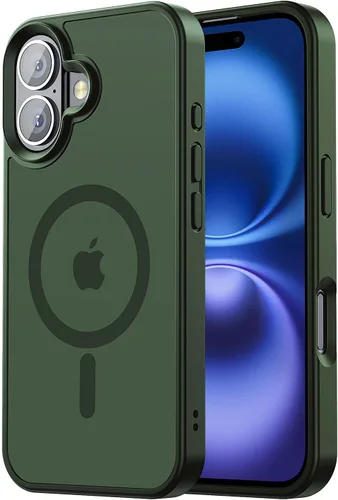 Miniatura 18 de Tigowos Magnetic Guardian - Funda diseñada para iPhone 11 Pro [probada en caídas de grado de 10 pies y compatible con MagSafe] Funda delgada Negro
