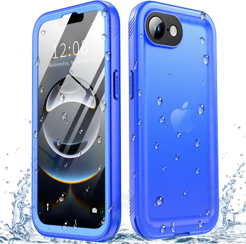 Miniatura 30 de SPORTLINK Funda impermeable para iPhone SE 3rd 2022/iPhone SE 2nd 2020/iPhone 7/8 - Con protector de pantalla integrado, funda impermeable de cuerpo