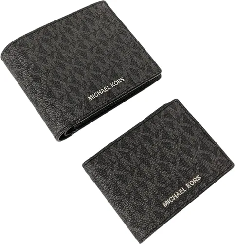 Miniatura 5 de Michael Kors Cooper Billfold con cartera para hombre PVC negro PVC negro Passcase