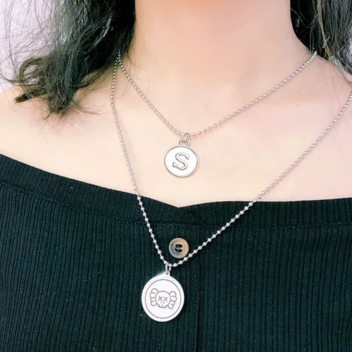 Miniatura 5 de Aylifu 156 dijes de letras del alfabeto A-Z, colgantes de letra mayúscula para collares, pulseras, joyas, manualidades, 6