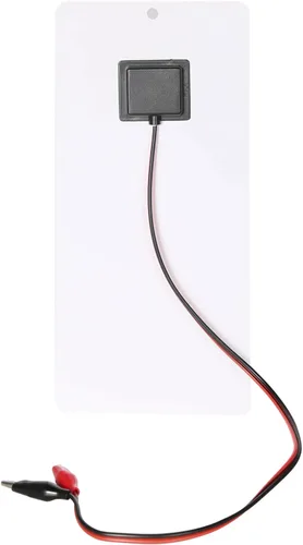 Miniatura 9 de Maxmartt Cargador solar, panel solar portátil de 15 W, batería solar de 12 V, cargador de batería de celdas solares (con clip de batería)