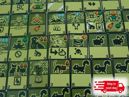 Miniatura 8 de Juego de cartas de inscryption con 255 cartas laminadas Totalmente elegible para juego de 2 jugadores