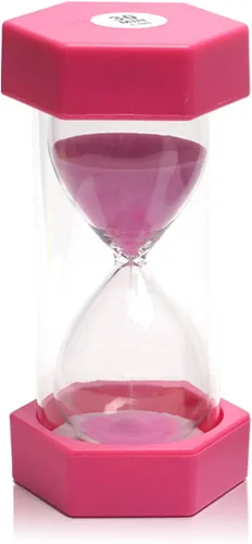 Miniatura 9 de Temporizador de arena de 10 minutos, temporizador de reloj de arena, reloj de arena para niños, reloj de arena colorido, temporizador de vidrio