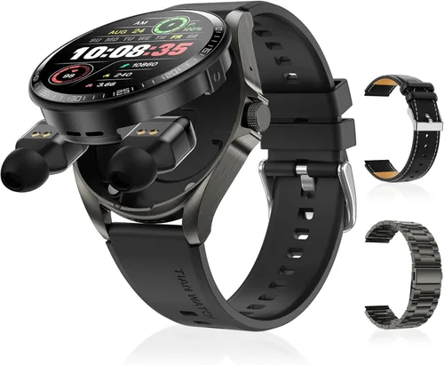 Miniatura 11 de J-CD Reloj inteligente para mujer, pantalla grande de 1.85 pulgadas, compatible con modo de voz / Bluetooth/Deportes / Rastreador de actividad