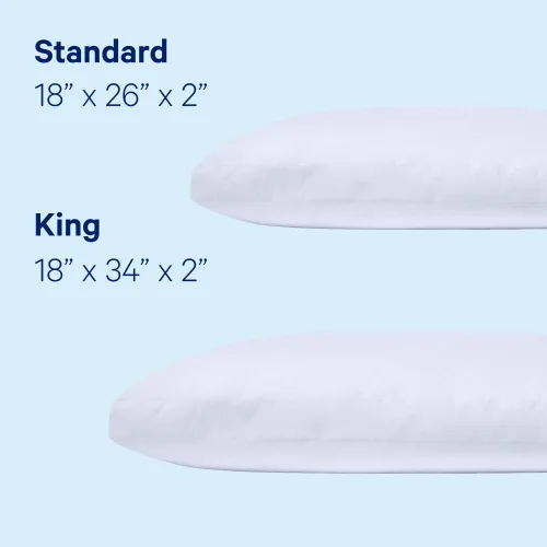 Miniatura 5 de Casper Almohada de dormir para dormir, estándar, color blanco