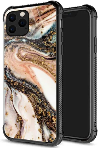 Miniatura 15 de ZHEGAILIAN Funda para iPhone 11, protección de grado militar, esquinas a prueba de golpes, funda antiarañazos para iPhone 11, nebulosa verde