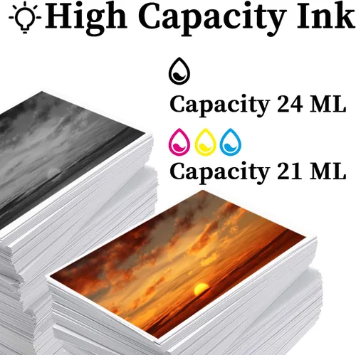 Miniatura 3 de 645XL 646XL Cartuchos de tinta de súper alto rendimiento compatible para Canon 645XL 646XL para impresora Canon MG2400 MG2500 MG2560 MG2460 MG2965