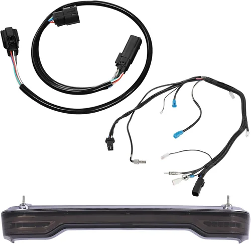 Miniatura 24 de TCMT Clear Len King Trunk LED Tail Light Assembly Wiring Harness Fits For Harley Touring Road King Road Street Electra Glide Tri Glide Ultra Limited