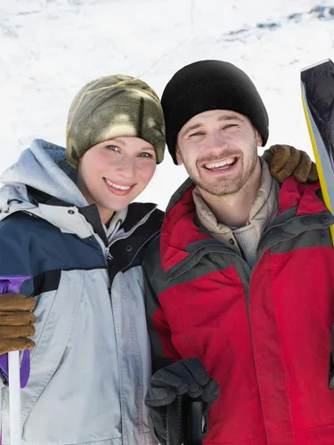 Miniatura 5 de 4 gorras de calavera para hombre, gorro de forro polar suave, grueso, resistente al viento, para exteriores, para mujer