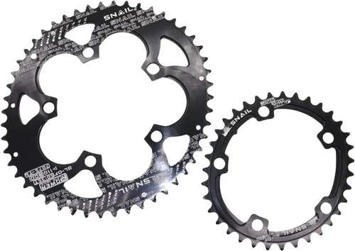 Miniatura 2 de DJC Plato para bicicleta de carretera 110BCD doble plato 5 brazos redondo ovalado 2X 50T 34T 35T 53T 39T 52T 36T Gravel para Sram Red Rival S350 S900