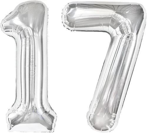 Miniatura 385 de Globo de cumpleaños número 4 dorado de 40 pulgadas, globos gigantes del número cuatro 14 24 34 40 44 2024, globos grandes de lámina de mylar para Oro