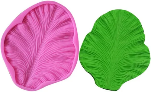 Miniatura 9 de Molde de silicona para hojas, moldes de fondant de flores de rosa, herramientas de decoración de pasteles, Sugarcraft, resina, caramelo, arcilla