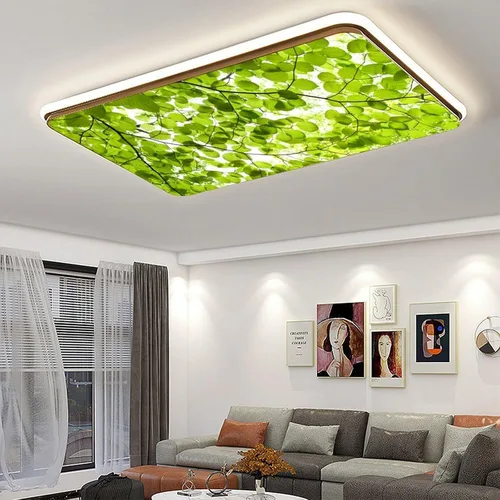 Miniatura 4 de 2 cubiertas de luz fluorescente para luces de techo, cubiertas magnéticas de luz de hojas de primavera con 10 imanes, filtros de luz fluorescentes