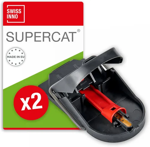 Miniatura 10 de Trampa para ratones SWISSINNO No Ver No Tocar - Efectiva, sin contacto + captura no visible + mata sin fallar - Pre-cebada con cebo de comida