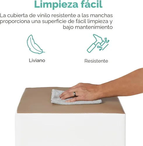Miniatura 3 de Best Choice Products 4 piezas de bloques de espuma suave para niños para escalar y gatear, estructuras de juego para el desarrollo infantil, 4