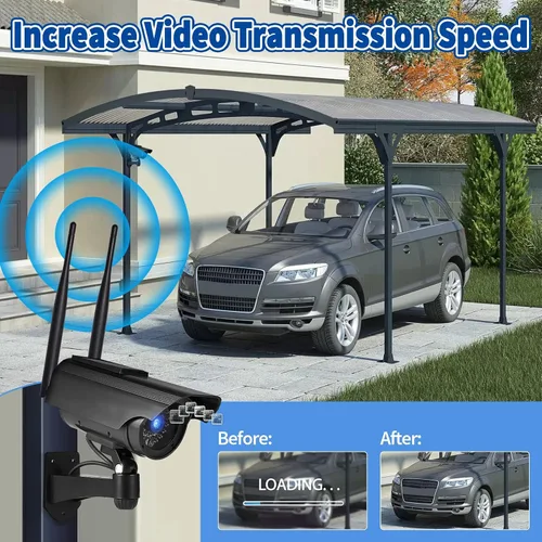 Miniatura 3 de Bingfu Antena de doble banda WiFi 2.4GHz 5GHz 5.8GHz 6dBi SMA macho (paquete de 2) para cámara IP de seguridad inalámbrica Vedio Grabadora