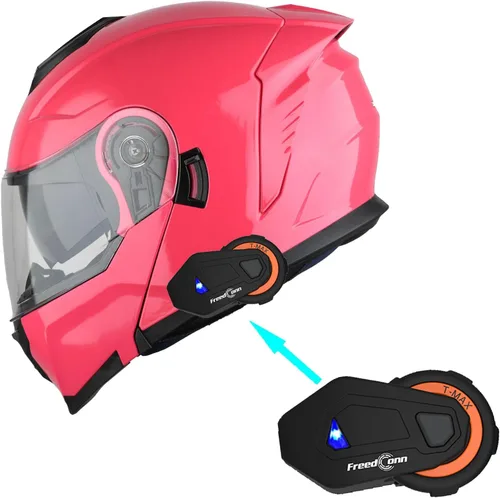 Miniatura 15 de 1Storm Casco modular de motocicleta para calle con doble visera abatible, protección solar de cara completa HJK920
