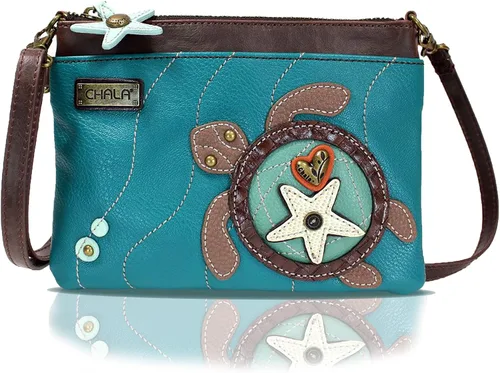 Miniatura 97 de CHALA Mini bandolera/bolso con correa convertible elegante, compacto, versátil