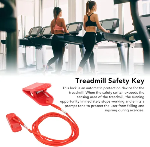 Miniatura 3 de Llave de seguridad para cinta de correr, 2 unidades, cinta de correr universal, llave de seguridad, máquina para correr, imán de llave, cinta