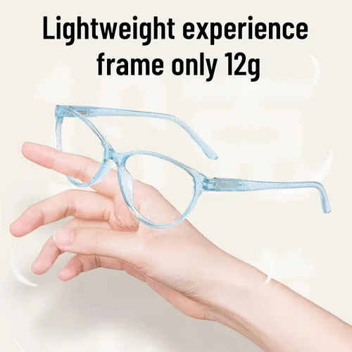 Miniatura 4 de Przene Paquete de 4 lentes de lectura con bloqueo de luz azul, lectores para mujeres y hombres con bisagra de resorte