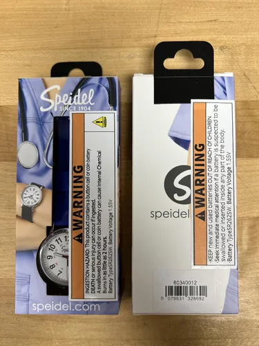 Miniatura 8 de Speidel Original Scrub Watch para enfermeras, profesionales médicos y estudiantes - Varios colores médicos de exfoliación, dial de fácil lectura