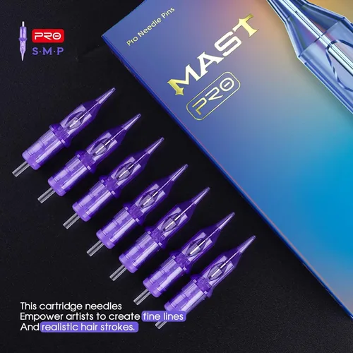 Miniatura 8 de Kit de bolígrafo de tatuaje Mast Tour, fuente de alimentación inalámbrica para tatuaje, kit de ametralladora de tatuaje, 20 agujas de tatuaje