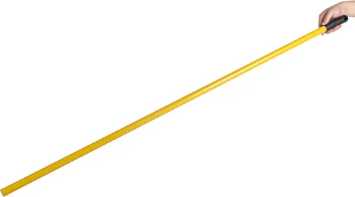 Miniatura 8 de Restaurantware RW Clean - Mango antideslizante de 54.3 pulgadas para escobilla de suelo, mango de hierro amarillo duradero