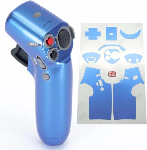 Miniatura 8 de WRAPGRADE Skin compatible con DJI FPV Controlador de movimiento (azul caribeño)