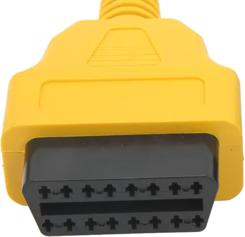 Miniatura 6 de Qinlorgo Cable OBD2, instalación fácil de la prueba de diagnóstico del cable de extensión del ABS OBD2 para el escáner auto del ECU