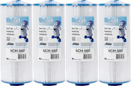 Miniatura 10 de Unicel 5CH-502 Cartucho de filtro para bañera de hidromasaje de reemplazo de medios de 50 pies cuadrados con 197 pliegues
