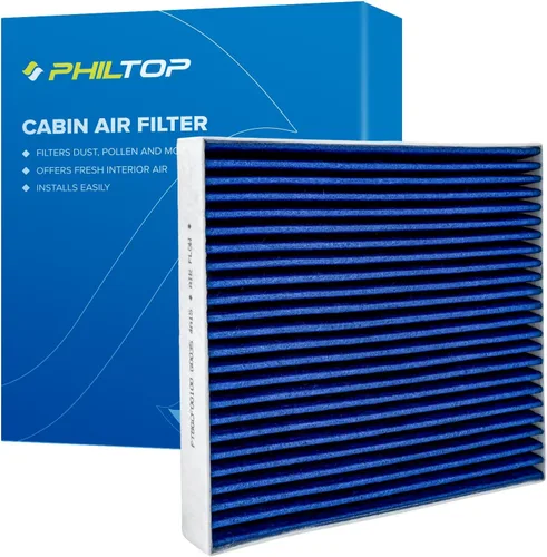 Miniatura 11 de PHILTOP Filtro de aire de cabina, reemplazo para CF10285 CP285 4Runner Camry Corolla Tundra Highlander Avalon Prius Sequoia IS250 RX350, Filtro