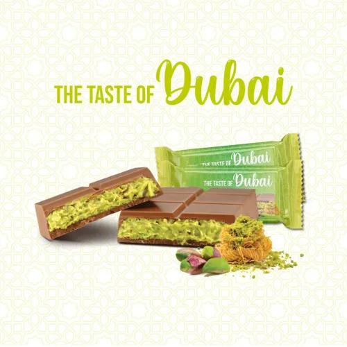 Miniatura 4 de Dubai Chocolate - Chocolate con Leche Con Pistacho (Cikolata Meshur Dubai Lezzeti)